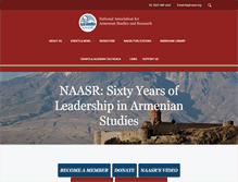 Tablet Screenshot of naasr.org
